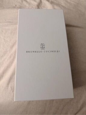 Brunello Cucinelli White Logo Gift Box